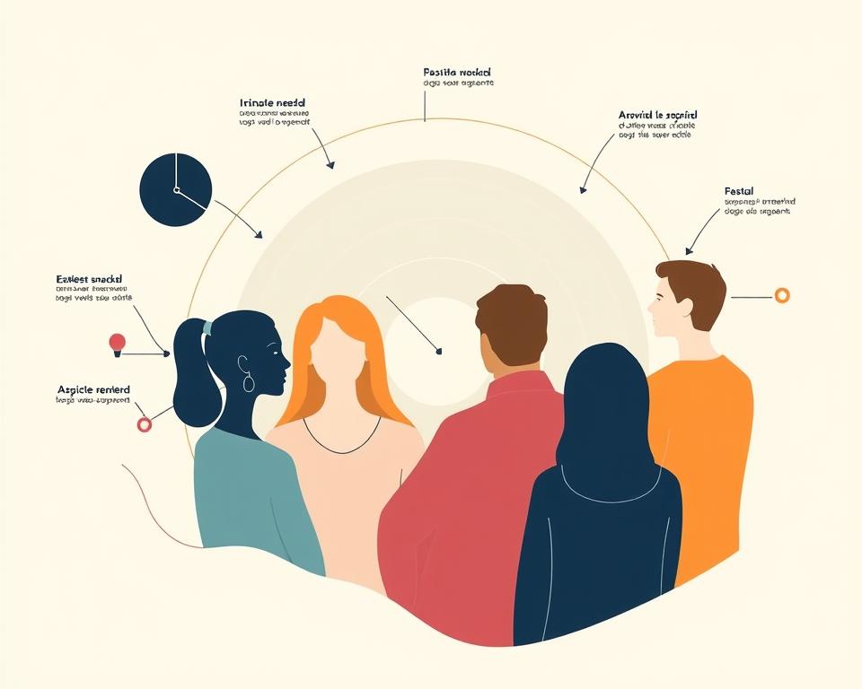 A meticulously detailed market analysis illustration showcasing the diverse needs and preferences of a target audience. Depicted in a sleek, minimalist style, the image features abstract geometric shapes and fluid lines in a harmonious color palette, subtly conveying the key concepts of market research and audience segmentation. Soft, diffused lighting creates a sense of depth and dimensionality, while a clean, uncluttered composition draws the viewer's focus to the core elements. The overall aesthetic strikes a balance between analytical precision and visual elegance, perfectly suited to complement the "Geschäftsideen die es in Deutschland noch nicht gibt" article section.