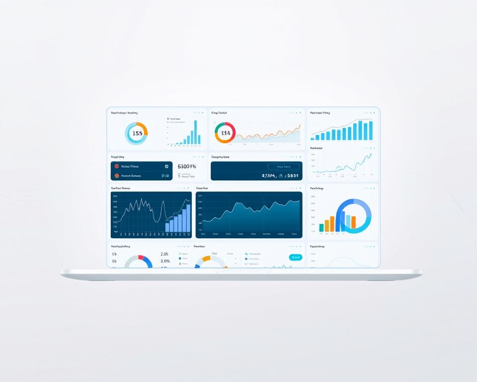 A modern, minimalist data analysis platform with a sleek, clean aesthetic. The platform features an intuitive dashboard with interactive visualizations, seamlessly blending advanced analytics and user-friendly design. The background is a soft, neutral tone, allowing the data visualizations to take center stage. The overall atmosphere is one of efficiency, clarity, and technological sophistication, reflecting the powerful capabilities of the platform. The composition uses a balanced layout, with the main elements strategically positioned to create a visually appealing and informative presentation.