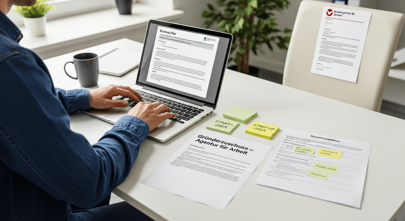 Förderung für Start-ups aus der Arbeitslosigkeit Gründerzuschuss Arbeitsamt
