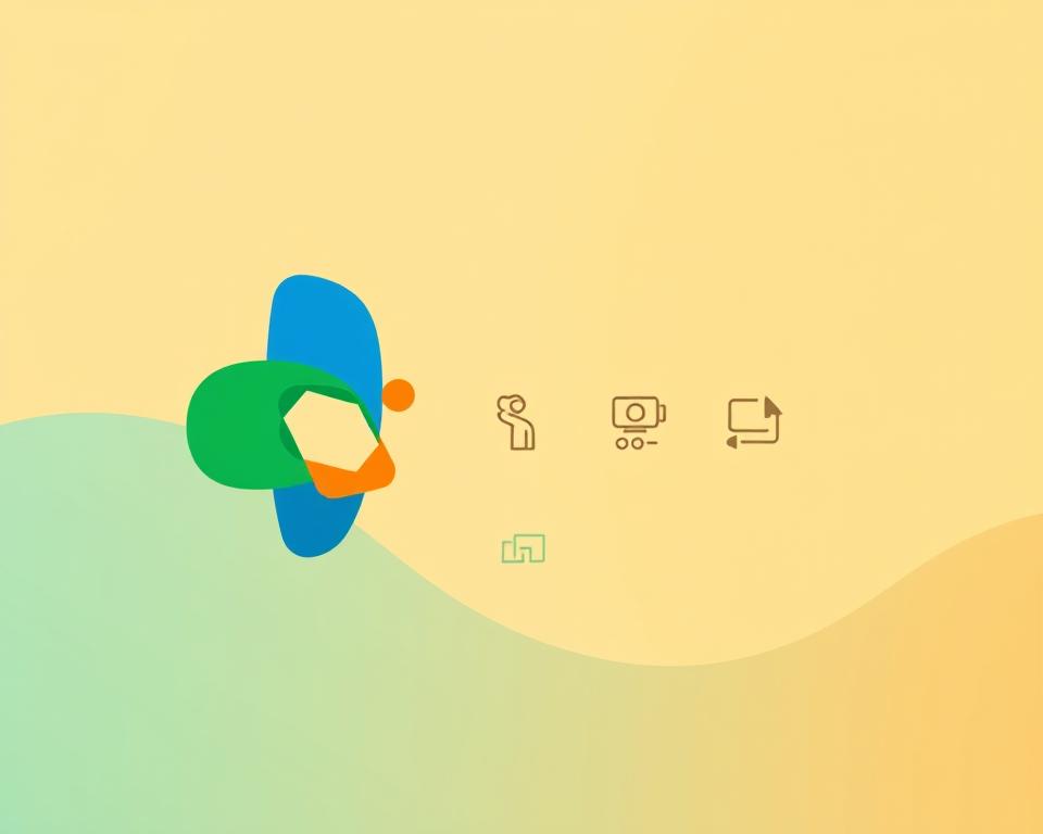 A vibrant, minimalist illustration showcasing the core agile values. In the foreground, a group of interconnected geometric shapes in shades of blue, green, and orange, symbolizing the principles of collaboration, adaptability, and continuous improvement. In the middle ground, abstract icons representing transparency, customer focus, and empowerment. The background features a soft, gradient-based texture in warm, earthy tones, creating a sense of balance and harmony. The overall composition conveys the dynamic, flexible, and people-centric nature of agile practices through a clean, modern aesthetic.